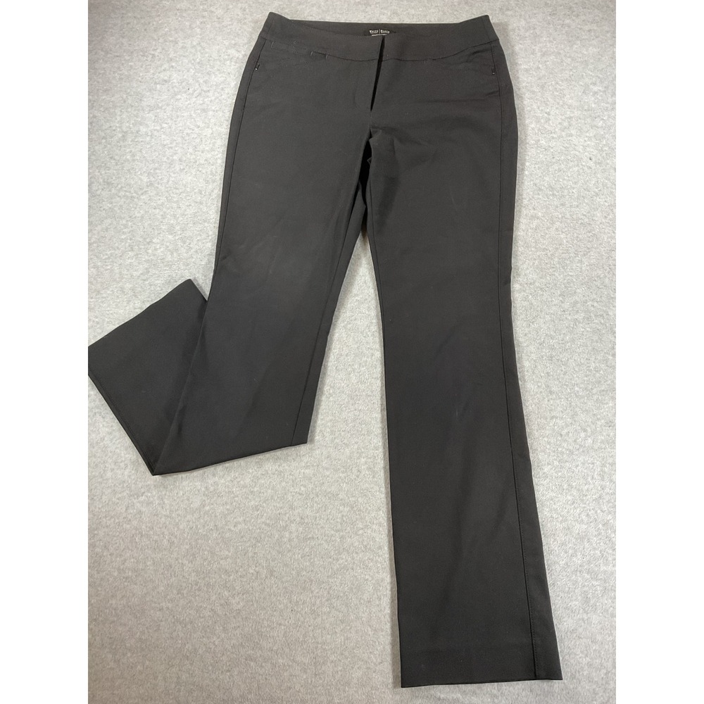 White House Black Market Perfect Form Bootcut Pants Black Size 4R 570132282 2741